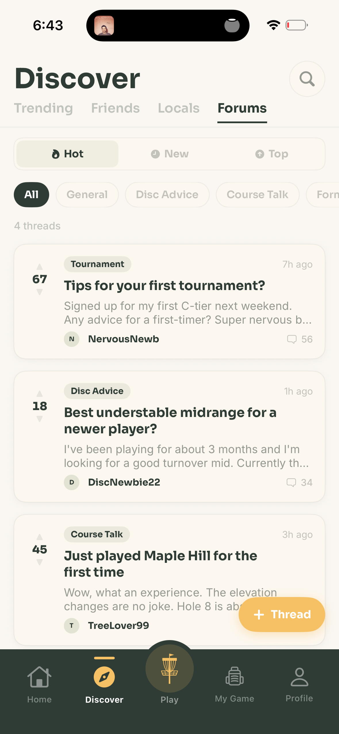 Community forums